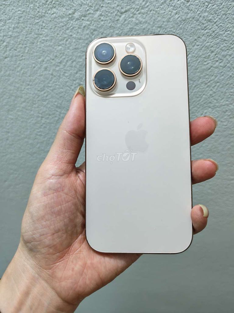 Apple iPhone 16 Pro 128GB Vàng Màn hình lỗi. Mua bán Điện thoại tại Huyện Đông Anh Hà Nội được đăng bởi Huy Ân hình 1