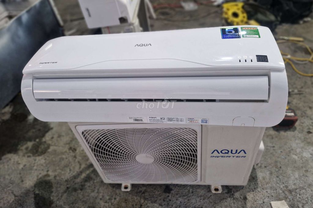 Máy lạnh Aqua 1hp inveter mới 95% bao lắp đặt