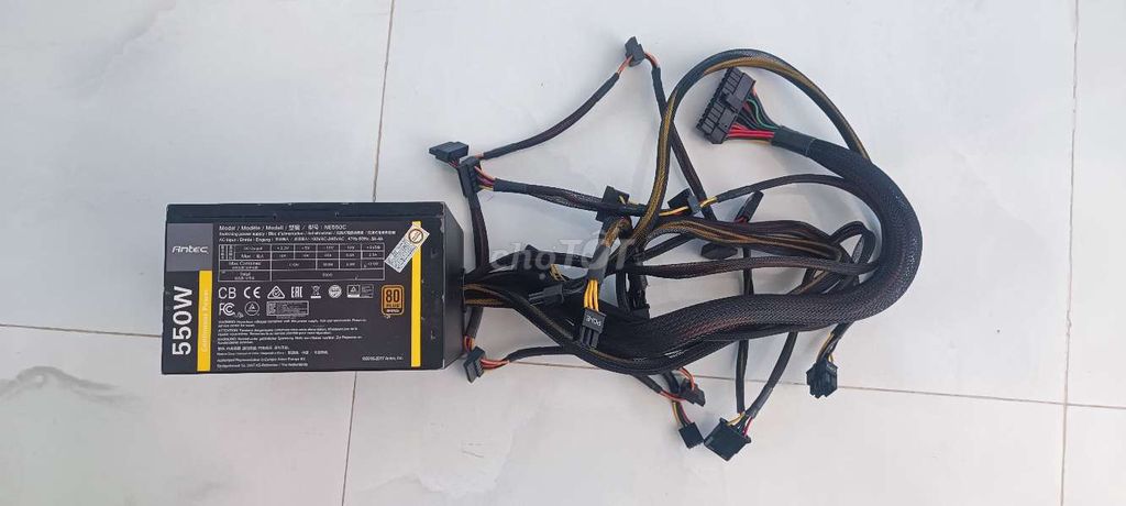 Nguồn Antec VP550P 550W Đen Đã sử dụng. Mua bán Linh kiện (RAM, Card...) tại Huyện Mang Thít Vĩnh Long được đăng bởi Vinh8 M hình 1
