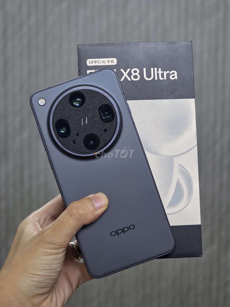 Oppo Find X8 Ultra 5G 16GB/512GB Xám. Mua bán Điện thoại tại Quận Thanh Khê Đà Nẵng được đăng bởi Tú MB hình 1