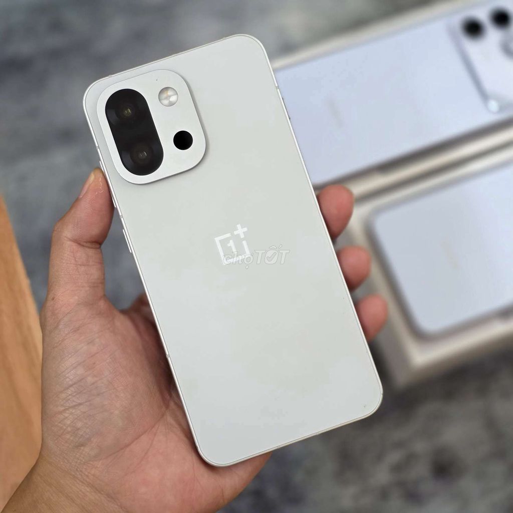 OnePlus 13T 5G 256GB Trắng. Mua bán Điện thoại tại Quận Thanh Khê Đà Nẵng được đăng bởi Tú MB hình 1