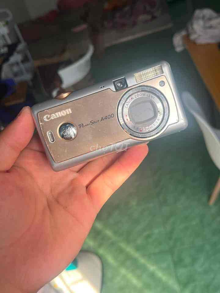Máy ảnh Canon PowerShot A400 Bạc. Mua bán Máy ảnh, Máy quay tại Quận 6 Tp Hồ Chí Minh được đăng bởi Nguyễn Dũng hình 1