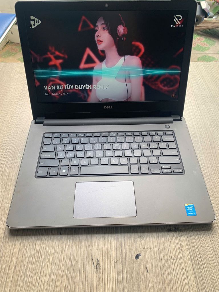 Laptop Dell i3 5005U ram 4G SSD128 bền mạnh