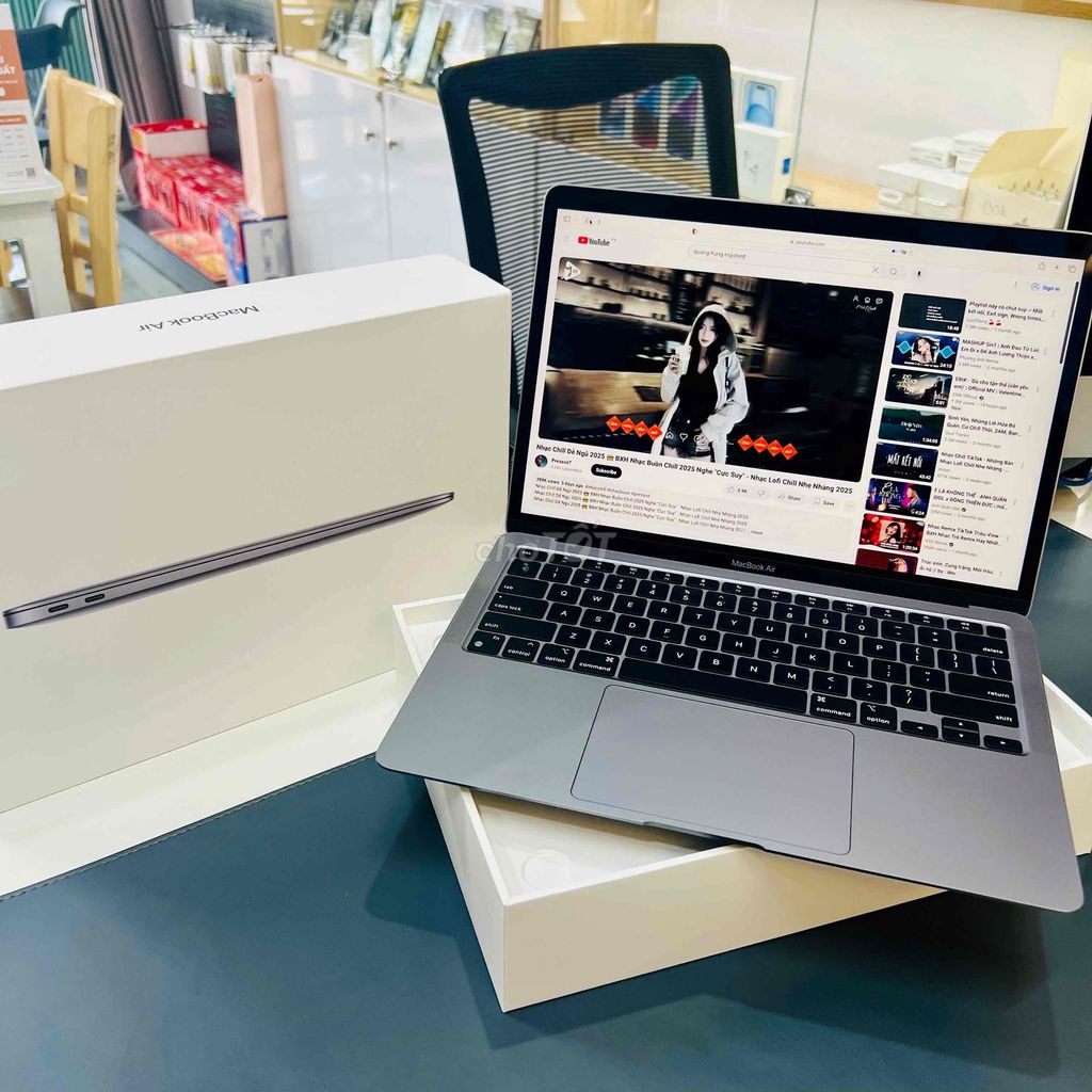 🍎MACBOOK AIR M1 GRAY 8/256GB VN/A SẠC 4L BH10/2025