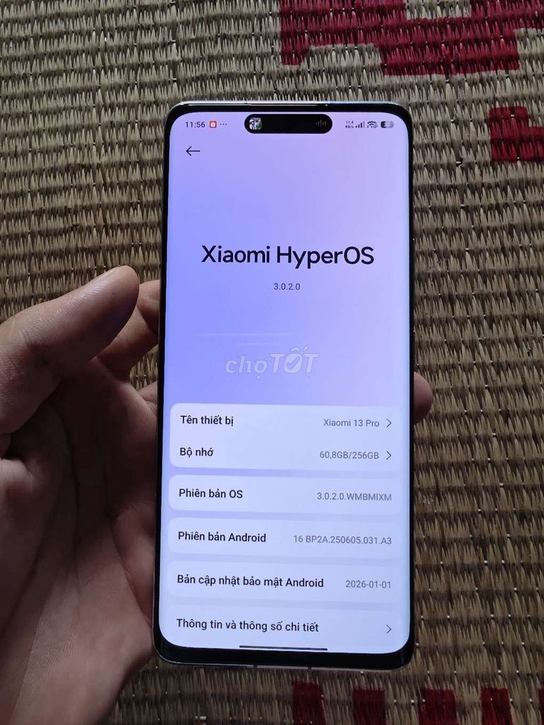 Xiaomi 13 Pro 256GB Đen. Mua bán Điện thoại tại Huyện Yên Mô Ninh Bình được đăng bởi Phạm hình 1