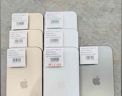 IPhone 16 Pro Max 512G/256G Zin Chất, Không Báo Ảo