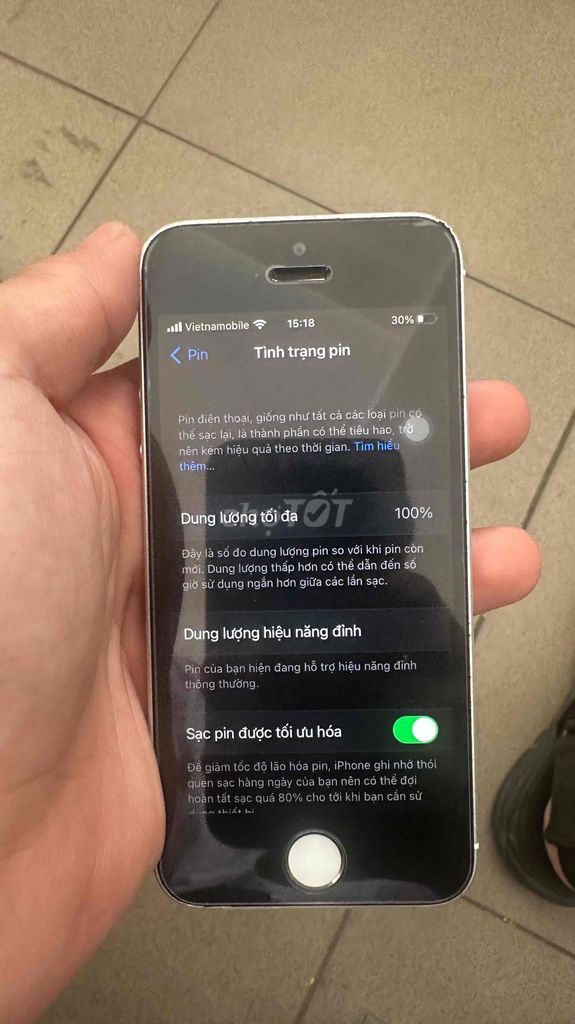 Apple iPhone SE Bạc Đã qua sử dụng. Mua bán Điện thoại tại Huyện Long Thành Đồng Nai được đăng bởi Nguyễn Thái hình 1