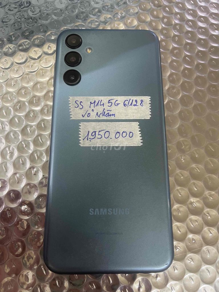 Samsung M14 5G 6/128GB nguyên zin. Mua bán Điện thoại tại Quận Ninh Kiều Cần Thơ được đăng bởi Cầm Đồ Anh Quý hình 1