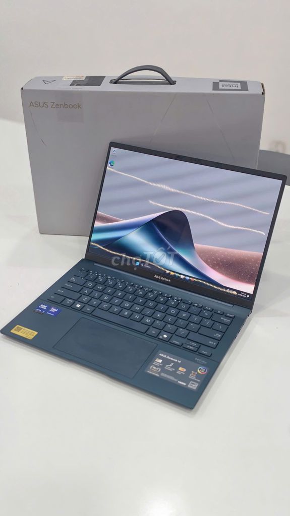 ASUS Zenbook 14 UX3405C CORE 7 32GB/512GB Xanh. Mua bán Laptop tại Quận Gò Vấp Tp Hồ Chí Minh được đăng bởi TT Center Gò Vấp  hình 1