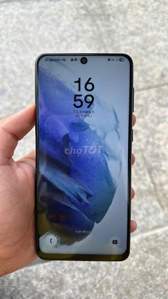 Samsung S21 Plus Tím Đã thay màn hình. Mua bán Điện thoại tại Quận 7 Tp Hồ Chí Minh được đăng bởi duy do hình 1