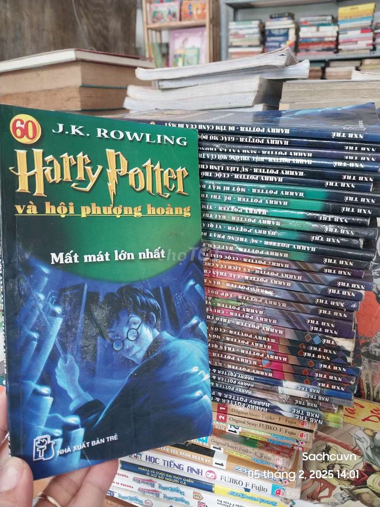 Harry Potter sách khổ nhỏ xb năm 2003
32 cuốn