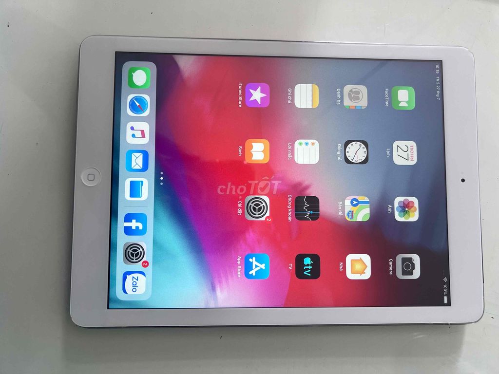 Apple iPad Air 1 màu xám - 16Gb - Dùng được cả wif. Mua bán Máy tính bảng tại Quận Bình Thạnh Tp Hồ Chí Minh được đăng bởi Nguyễn Mạnh Hùng hình 1