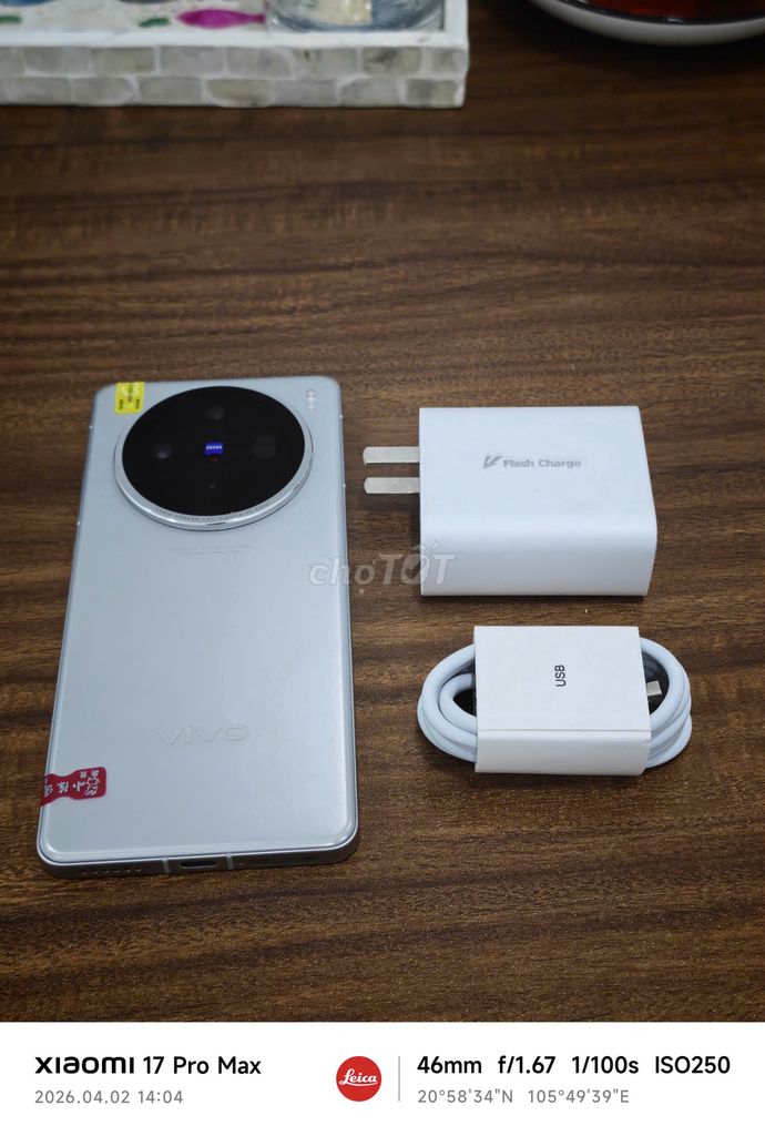 Vivo X100S 12/256 Titan sạc 80w flash có ship COD. Mua bán Điện thoại tại Quận Hoàng Mai Hà Nội được đăng bởi Trần Ngọc Hiếu hình 1
