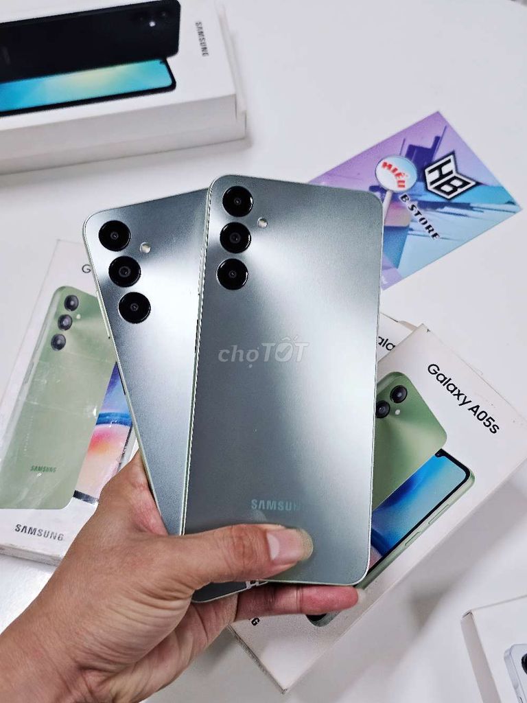 Samsung Galaxy A05S 128GB Xanh lá. Mua bán Điện thoại tại Thành phố Long Xuyên An Giang được đăng bởi HIẾU B STORE hình 1