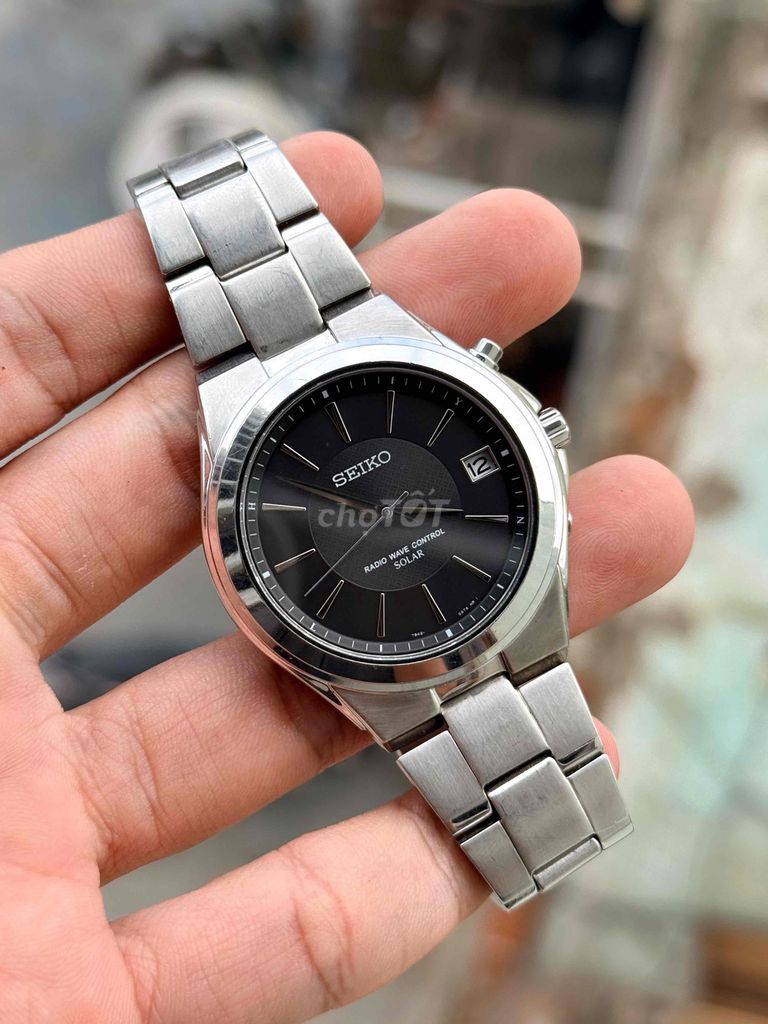 Đồng hồ Seiko Radio Wave Control Solar. Mua bán Đồng hồ tại Thành phố Qui Nhơn Bình Định được đăng bởi Nguyễn Quốc Cường hình 1
