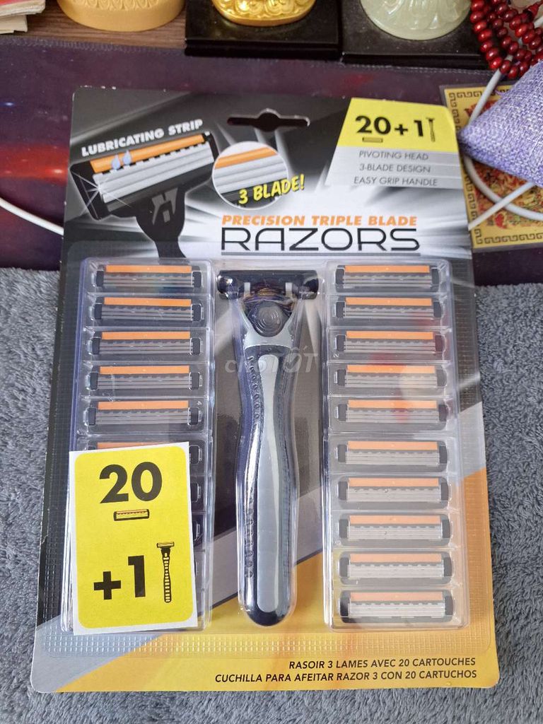 Dao Cao Râu 3 Lưỡi RAZORS