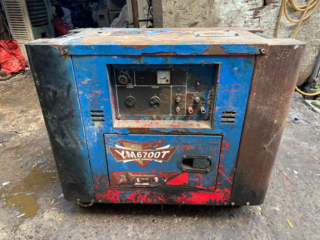 Máy phát điện yanmar 5 kw , chạy dầu , cách âm. Mua bán Đồ chuyên dụng, Giống nuôi trồng tại Quận Hải Châu Đà Nẵng được đăng bởi dương hình 1