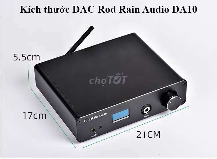 Bộ giải mã Rod Rain Audio DAC 10