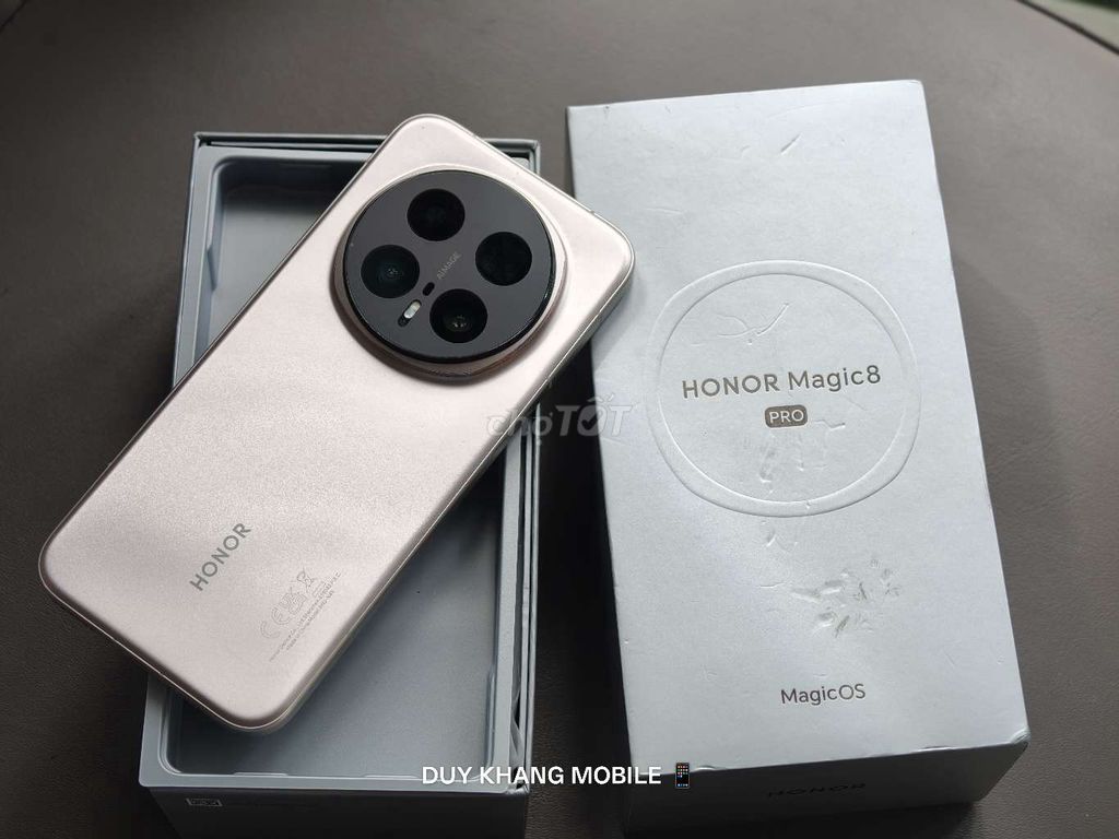 Honor Magic8 Pro 12GB/512GB Vàng Gold QT. Mua bán Điện thoại tại Quận Ninh Kiều Cần Thơ được đăng bởi Lê Khang hình 1