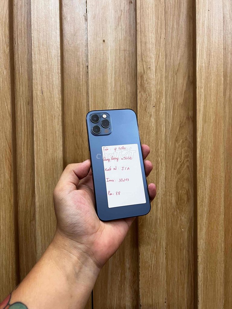Apple iPhone 12 Pro 128GB Xanh. Mua bán Điện thoại tại Quận Đống Đa Hà Nội được đăng bởi  HT Mobie Trả góp nợ xáu bao duyệt hình 1