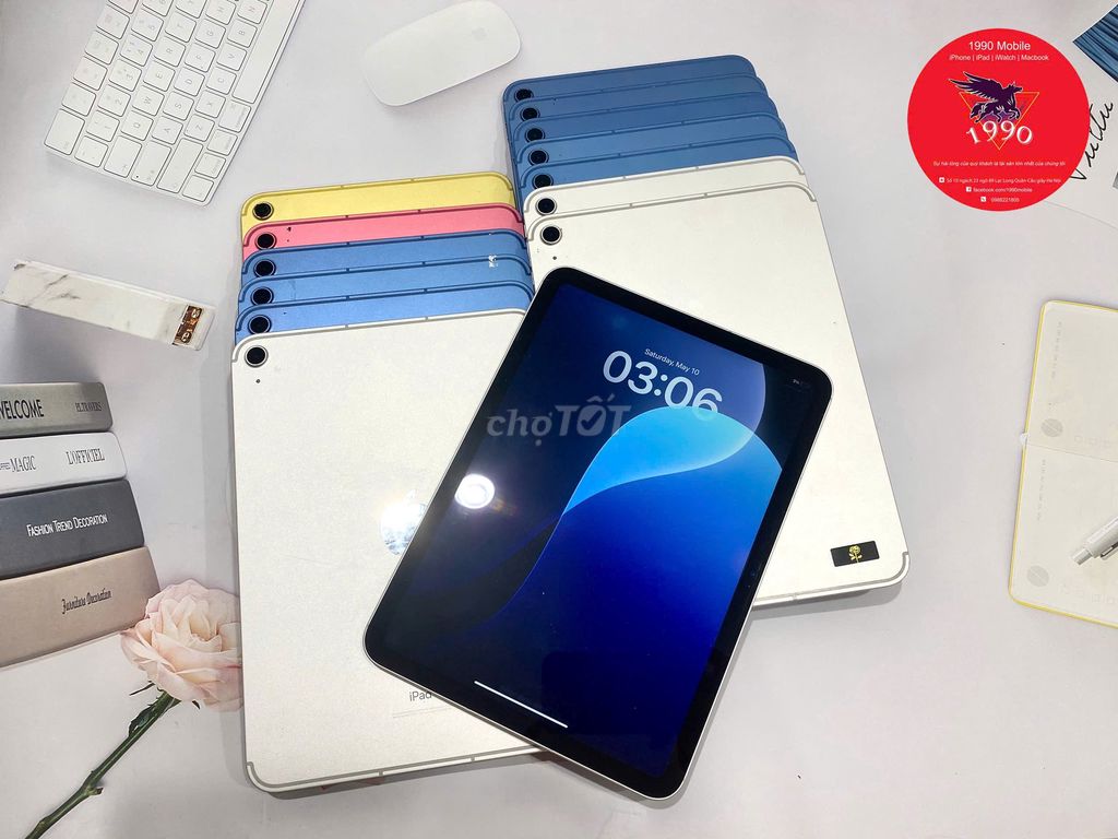 iPad Gen 10 bản 64GB đầy đủ wifi + sim. Mua bán Máy tính bảng tại Quận Cầu Giấy Hà Nội được đăng bởi Tuấn Anh hình 1