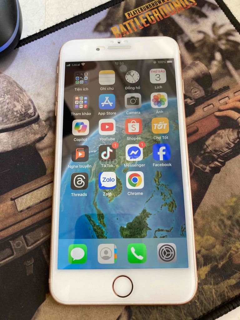 Apple iPhone 8 Plus Vàng đồng,64G. Mua bán Điện thoại tại Thành phố Bà Rịa Bà Rịa - Vũng Tàu được đăng bởi NTK hình 1