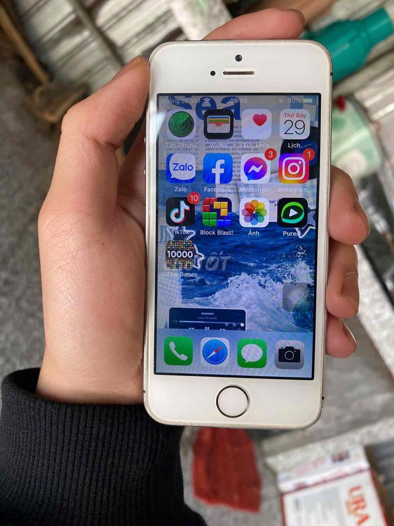 Apple iPhone 5s Trắng Đã qua sử dụng. Mua bán Điện thoại tại Quận Ninh Kiều Cần Thơ được đăng bởi Minh Nhat hình 1