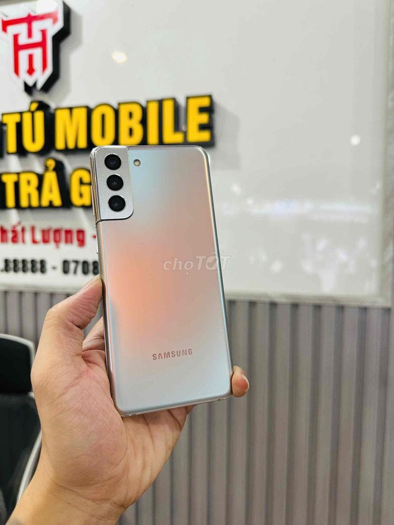 Samsung S21 Plus 5G 8GB/128GB Bạc 99%. Mua bán Điện thoại tại Quận Liên Chiểu Đà Nẵng được đăng bởi Hoàng Tú Mobile hình 1