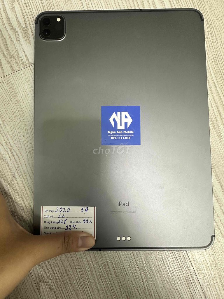 Apple iPad Pro 2020 Xám 128GB 5G ngoại hình 99. Mua bán Máy tính bảng tại Thành phố Thủ Đức Tp Hồ Chí Minh được đăng bởi Ngân anh mobile hình 1
