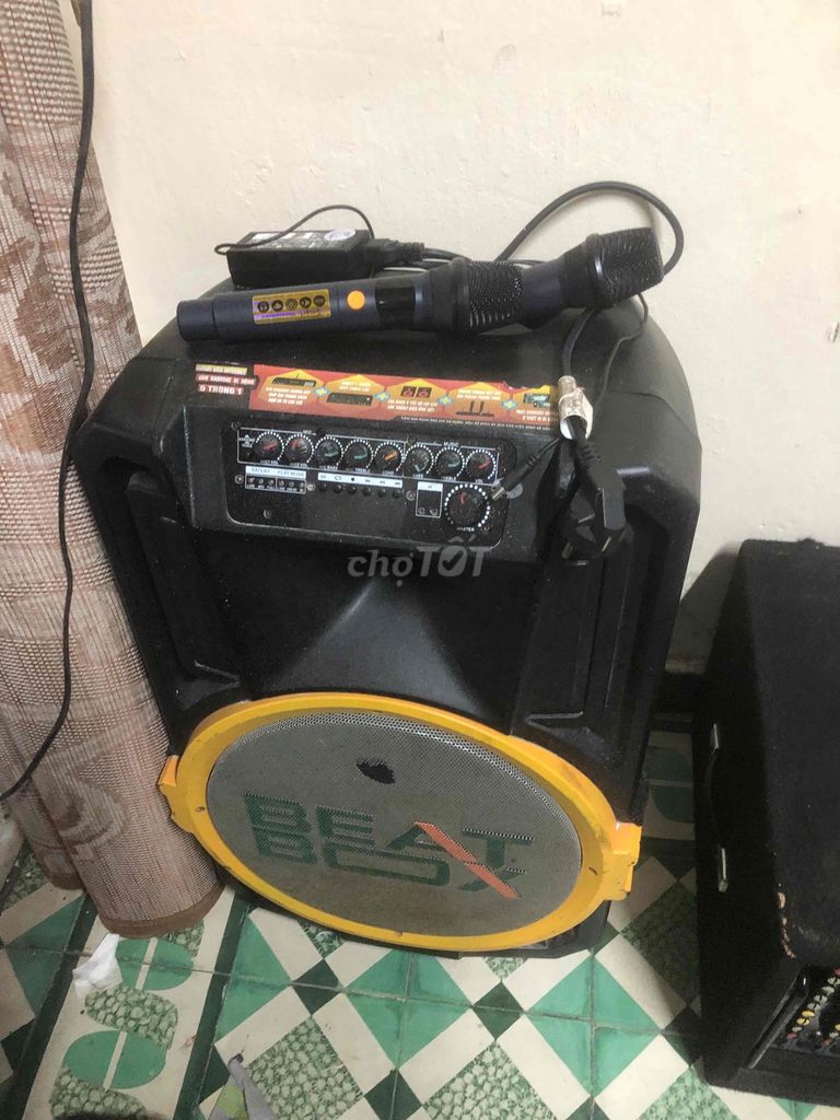 Loa kéo Acnos KB39U Đen 2 Micro. Mua bán Tivi, Âm thanh tại Quận Thanh Khê Đà Nẵng được đăng bởi Hoàng trung thành hình 1