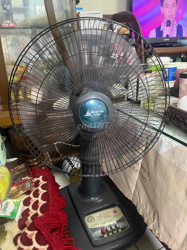 Quạt điện Điện Cơ Tico Đen. Mua bán Quạt tại Quận Hoàng Mai Hà Nội được đăng bởi Kairiyeudau hình 1