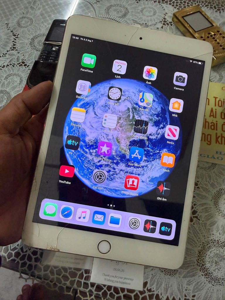 Apple iPad mini 3 64GB Vàng. Mua bán Máy tính bảng tại Quận Tân Bình Tp Hồ Chí Minh được đăng bởi Hội Đồ Điện Tử hình 1