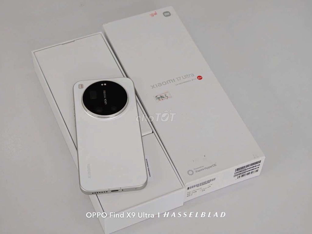 Xiaomi 17 Ultra 512GB Trắng Fullbox 99%. Mua bán Điện thoại tại Quận Ninh Kiều Cần Thơ được đăng bởi Lê Khang hình 1