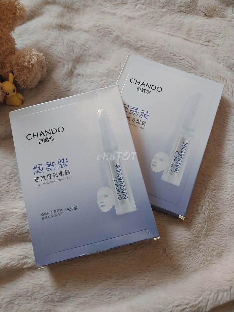 Mặt nạ CHANDO 2 hộp. Mua bán Phụ kiện thời trang khác tại Quận Nam Từ Liêm Hà Nội được đăng bởi bảo ngọc phạm hình 1