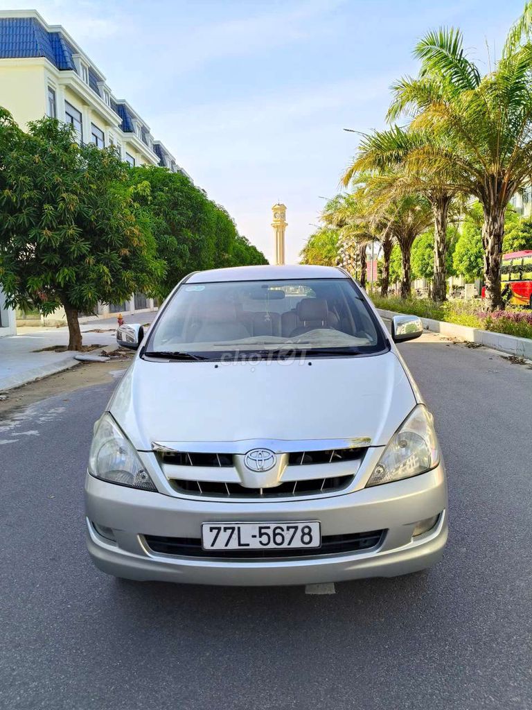 Bán Innova G 2008 một đời chủ. Biển số đẹp 5678. Mua bán Ô tô tại Thị xã An Nhơn Bình Định được đăng bởi Đại Lộc  hình 6