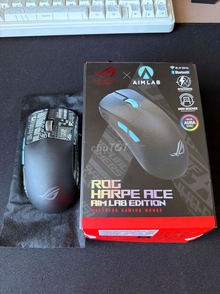 Chuột Asus Rog Harpe Ace Aimlab Đen. Mua bán Phụ kiện (Màn hình, Chuột...) tại Quận Gò Vấp Tp Hồ Chí Minh được đăng bởi Trịnh Anh Kiện KGG Shop hình 1