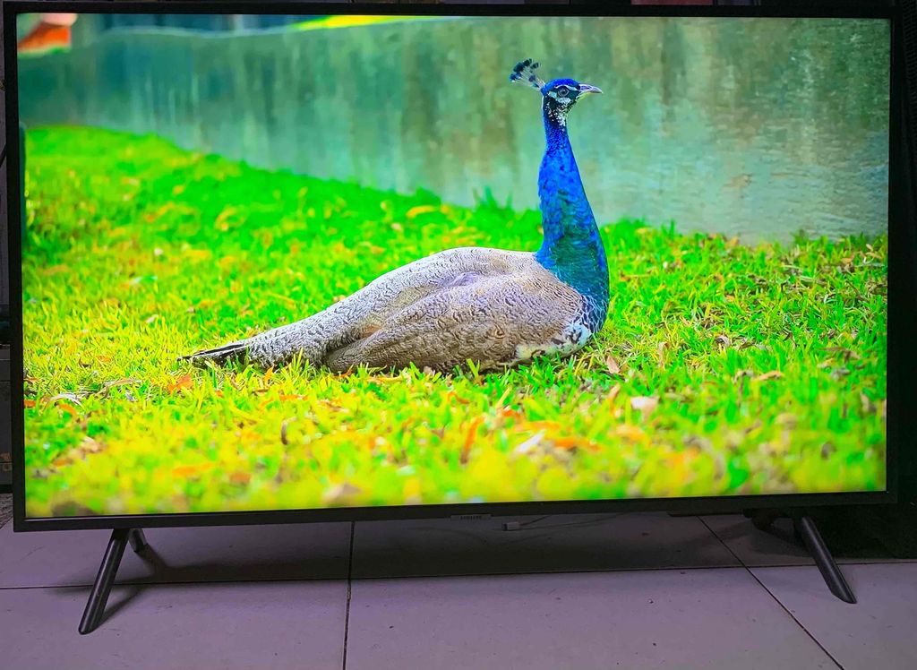 nhà chật cần bán TiVi samsung 43in giọng nói 4k