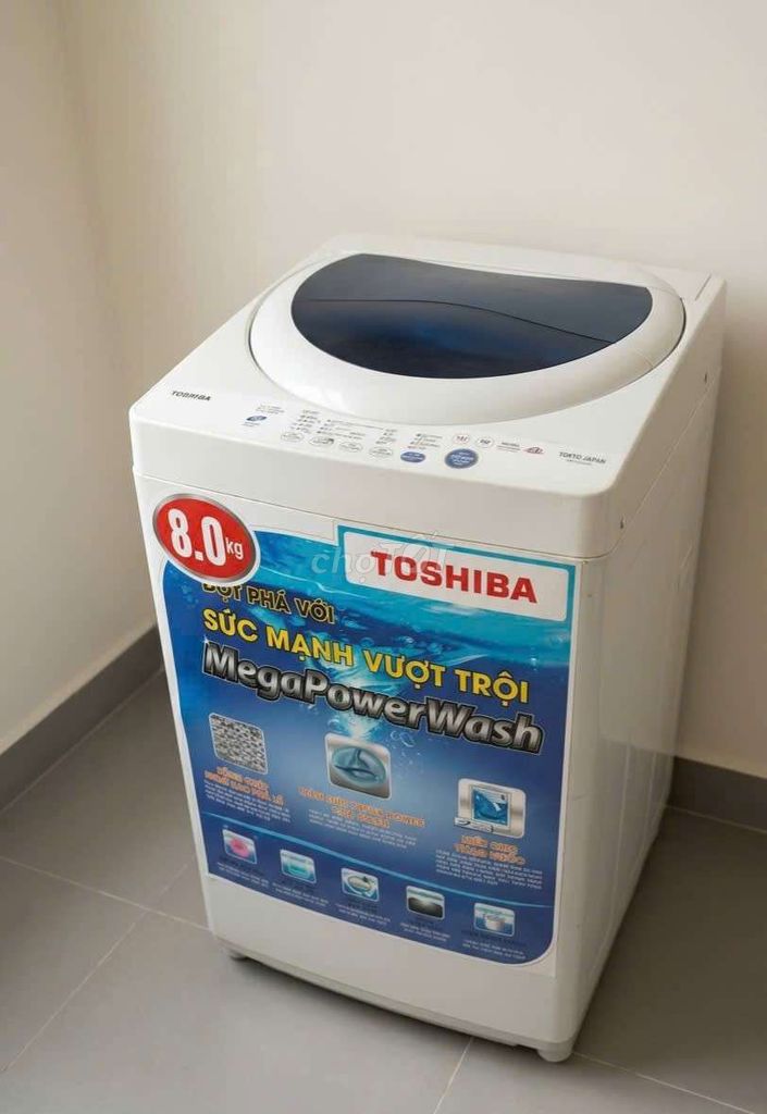 Máy giặt Toshiba 8.0 kg Trắng. Mua bán Máy giặt tại Quận Thanh Xuân Hà Nội được đăng bởi Thanh Trúc hình 1