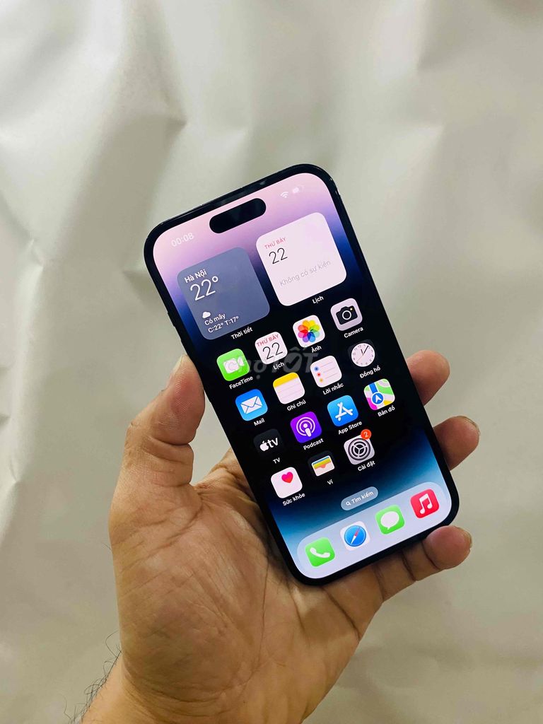 iPhone 14 Pro 256gb Quốc tế Mỹ zin áp đẹp 99%