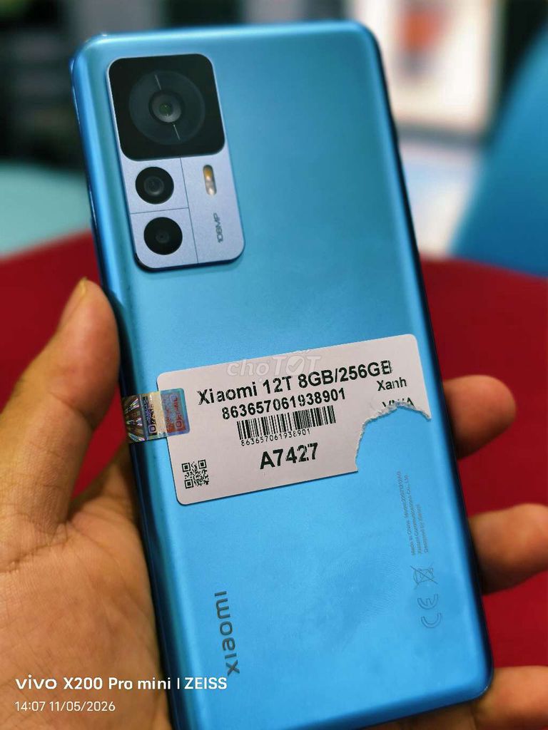 Xiaomi 12T 256GB Xanh. Mua bán Điện thoại tại Quận Tân Bình Tp Hồ Chí Minh được đăng bởi Táo Bán Lổ hình 1