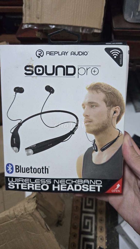 Tai nghe Bluetooth Replay Audio Sound Pro. Mua bán Tivi, Âm thanh tại Quận Bình Tân Tp Hồ Chí Minh được đăng bởi Bangel Grocery hình 1