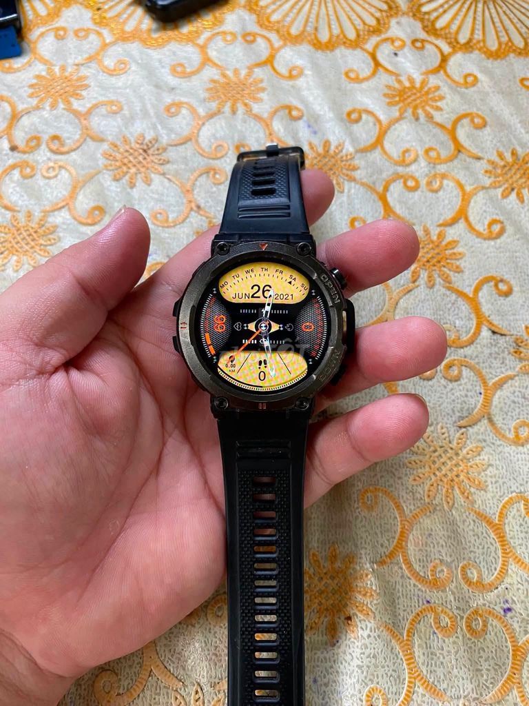 Zeblaze Vibe7 Đen Cao su Unisex. Mua bán Thiết bị đeo thông minh tại Quận Ninh Kiều Cần Thơ được đăng bởi Hội Đồ Điện Tử hình 1