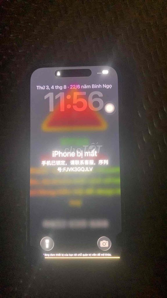 Apple iPhone 14 Pro 256GB Chính hãng Báo mất. Mua bán Điện thoại tại Huyện Đông Anh Hà Nội được đăng bởi thái lê hình 1