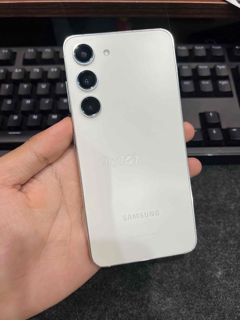 Pass Samsung S23 256GB Trắng đẹp. Mua bán Điện thoại tại Quận Hà Đông Hà Nội được đăng bởi Việt hình 1