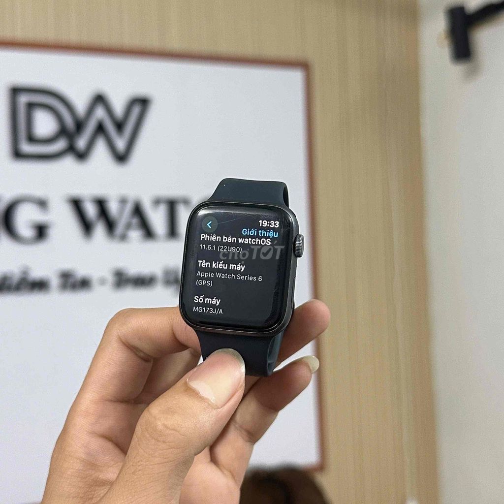 Apple Watch Series 6 Nike 44mm Đen. Mua bán Thiết bị đeo thông minh tại Quận Hoàng Mai Hà Nội được đăng bởi Nguyễn Lương Quyết hình 1