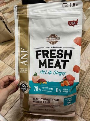 PASS HẠT ANF MÈO 1,6KG