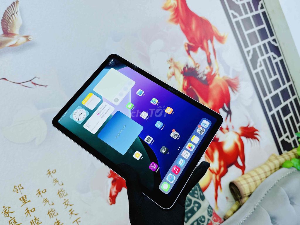 iPad Air 6 M2 128G Tím bản 5G + Wifi pin rin 9x. Mua bán Máy tính bảng tại Quận Hải Châu Đà Nẵng được đăng bởi Hoàng Anh Tuấn hình 1