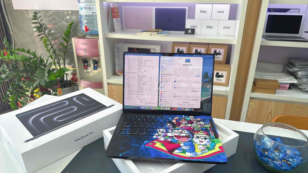 lMacBook Pro 14inch M4 Pro/24GB/512GB Fullbox. Mua bán Laptop tại Quận Thanh Khê Đà Nẵng được đăng bởi Tín Phát Apple hình 1