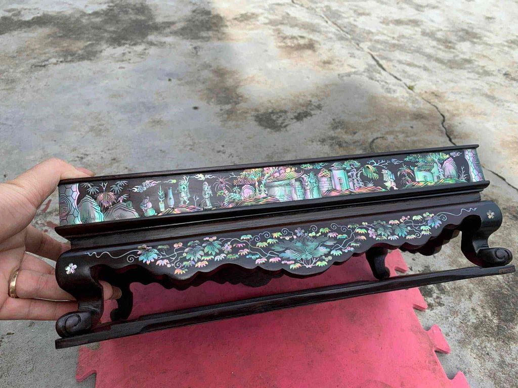 Khay trà cẩn xà cừ. Mua bán Nội thất, đồ gia dụng khác tại Quận Bắc Từ Liêm Hà Nội được đăng bởi Đinh Hương hình 1