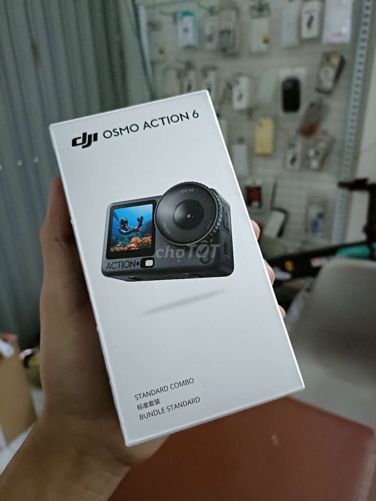 DJI Osmo Action 6 Mới new seal . Mua bán Máy ảnh, Máy quay tại Quận Thanh Khê Đà Nẵng được đăng bởi TT PHONE hình 1